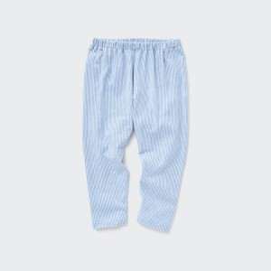 Baby Uniqlo Relaxed Fit Leggings Blue | XYAE-74391