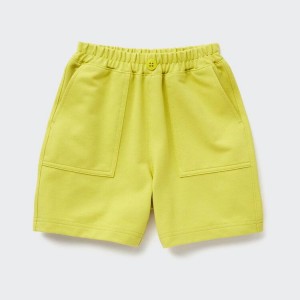 Baby Uniqlo Twill Dry Easy Shorts Green | EMZL-71954