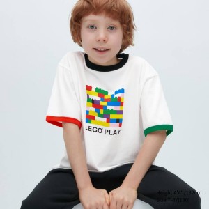 Kids' Uniqlo Lego® City Ut Graphic T Shirts White | JNTO-16942