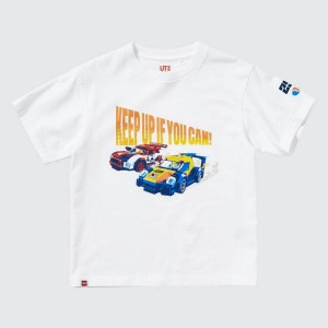 Kids' Uniqlo Lego® City Ut Graphic T Shirts White | BOAM-07392