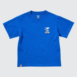 Kids' Uniqlo Lego® City Ut Graphic T Shirts Blue | WLFG-28196