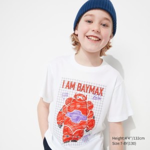 Kids' Uniqlo Mfa Utgp2023 Graphic T Shirts White | NYPZ-10296