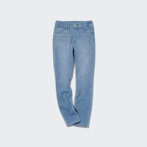 Kids' Uniqlo Ultra Stretch Denim (With Back Pockets) Jogger Blue | AZVD-45709