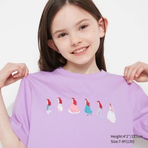 Kids' Uniqlo Utgp X Mfa Ut Graphic T Shirts Purple | VQLH-73924