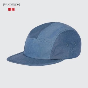 Men's Uniqlo Jw Anderson Caps Blue | KOUS-93627