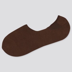 Men's Uniqlo Low Cut Socks Brown | GXKU-32947