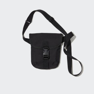 Men's Uniqlo Mini Shoulder Bags Black | SRDT-02468