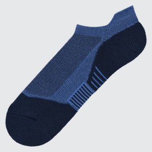 Men's Uniqlo Sports Pile Short Socks Blue | ZUOL-41273