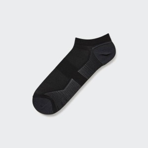 Men's Uniqlo Sports Short Socks Black | CXBH-57389