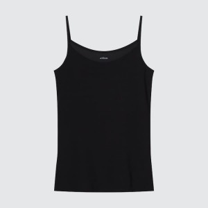 Women's Uniqlo Airism Camisole Loungewear Black | JXMI-50628