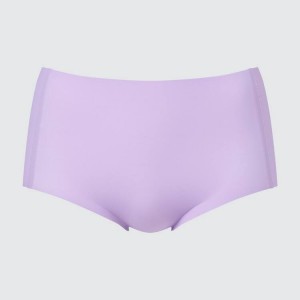 Women's Uniqlo Airism Ultra Seamless High Rise Underwear Purple | AWLC-17592