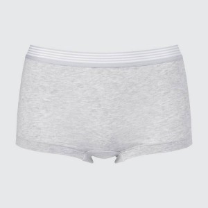 Women's Uniqlo Boy Underwear Grey | BDVU-95067