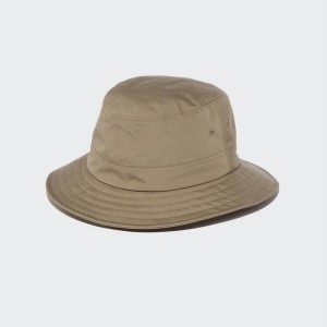 Women's Uniqlo Braided Hats Khaki | JRZS-83709