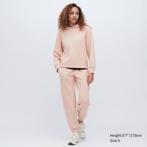 Women's Uniqlo Dry Sweat Jogger Pink | YSQG-47038