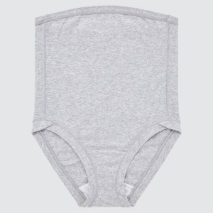 Women's Uniqlo High Rise Maternity (2021 Season) Underwear Grey | QEVF-03278