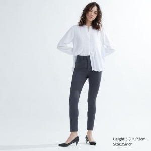 Women's Uniqlo Jnd Jeggings Jeans Grey | TICR-97821