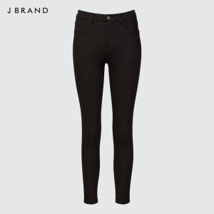 Women's Uniqlo Jnd Jeggings Trousers Black | BHIE-08239