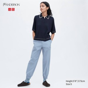 Women's Uniqlo Jw Anderson Jogger Blue | OHYL-04592