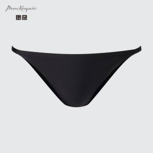 Women's Uniqlo Mame Kurogouchi Airism Ultra Seamless Underwear Black | NXZJ-69713