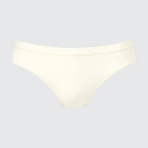 Women's Uniqlo Mid Rise Lace Underwear Yellow | FTSR-60759