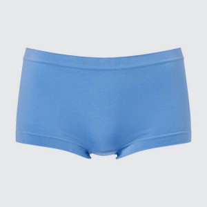 Women's Uniqlo Seamless Boy Underwear Blue | FUYA-72063