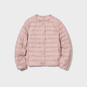 Women's Uniqlo Ultra Light Down Compact Jackets Pink | NVXR-18730