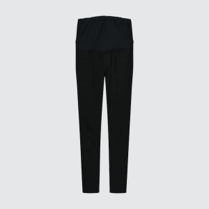 Women's Uniqlo Ultra Stretch Maternity Trousers Black | AEMC-76504