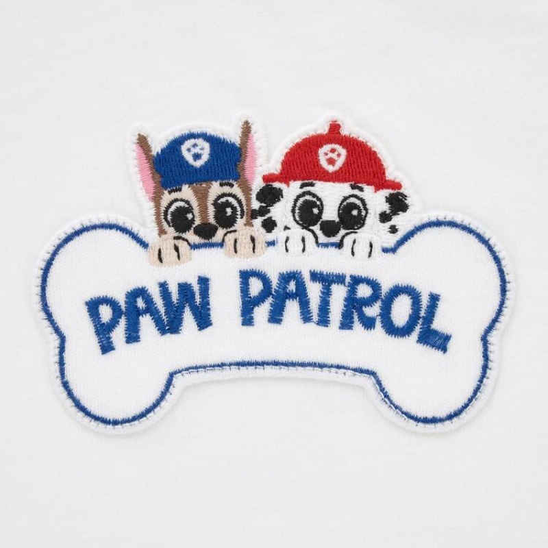 Baby Uniqlo Paw Patrol Ut Graphic T Shirts White | YIAK-01735