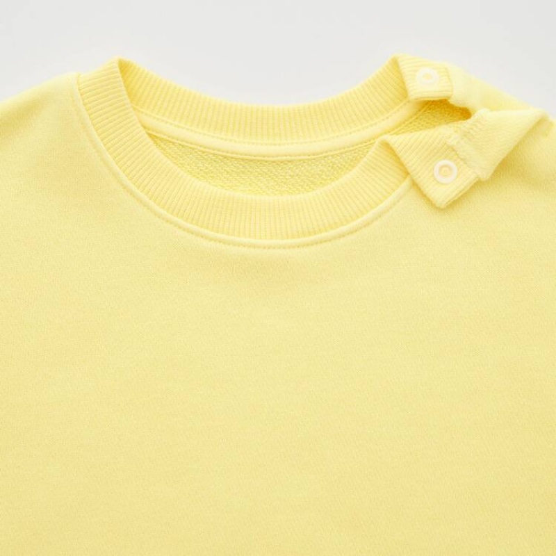 Baby Uniqlo Pixar Collection Ut Graphic Tops Yellow | KQVJ-64180