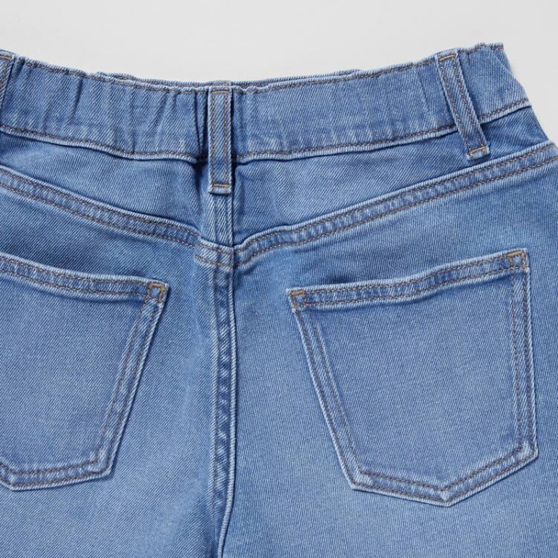 Kids' Uniqlo Denim Shorts Blue | ILJE-10734