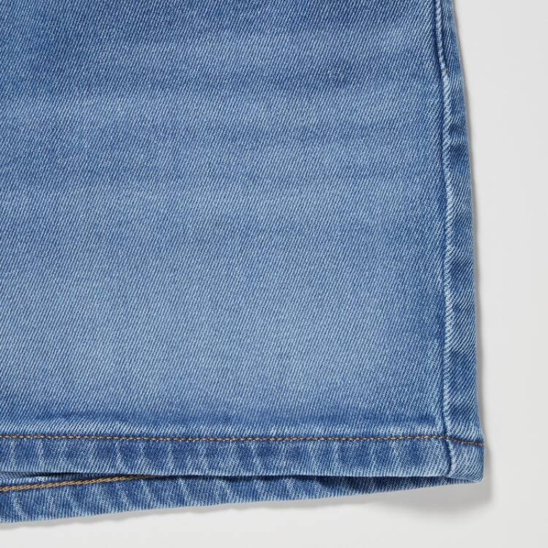 Kids' Uniqlo Denim Shorts Blue | ILJE-10734