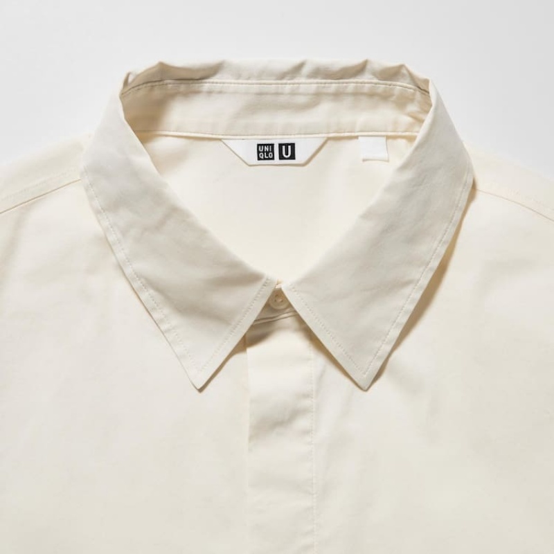 Kids' Uniqlo Dry Piqué Short Sleeved Polo Shirts White | YCBQ-87453