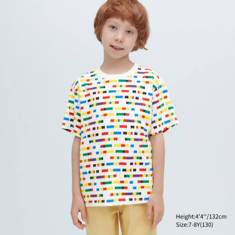 Kids' Uniqlo Lego® City Ut Graphic T Shirts White | LQVM-20714