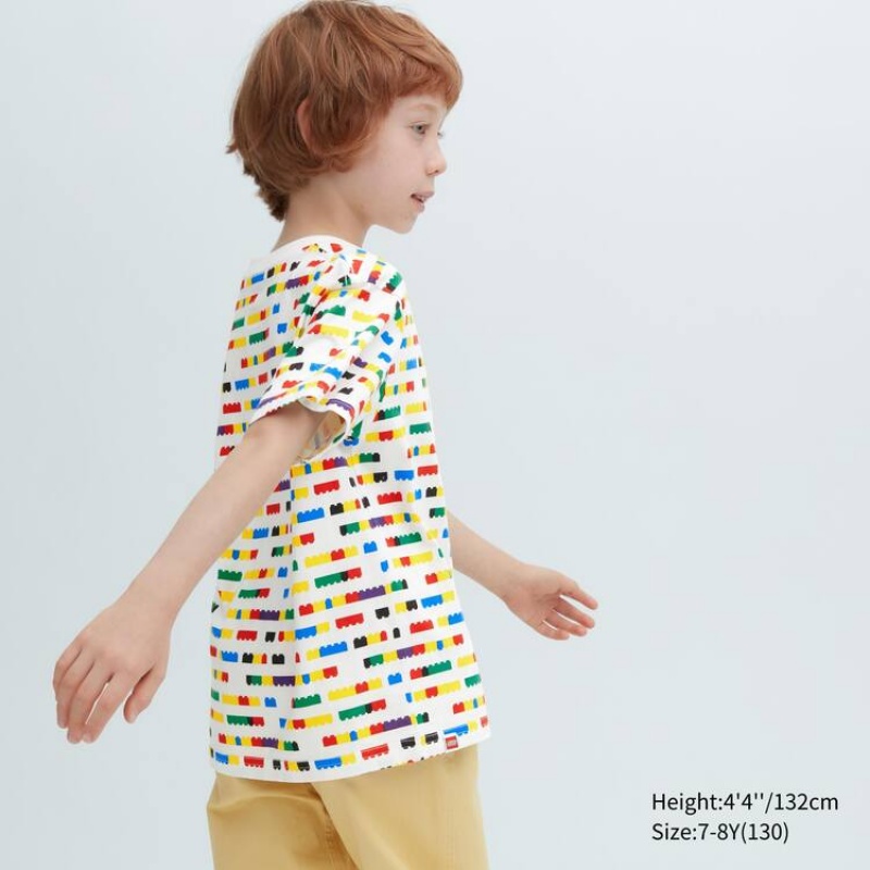 Kids' Uniqlo Lego® City Ut Graphic T Shirts White | LQVM-20714