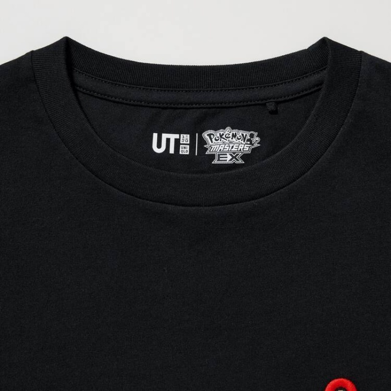 Kids' Uniqlo Pokemon Ut Graphic T Shirts Black | GFTX-64089