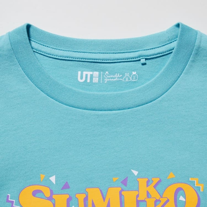 Kids' Uniqlo Sumikkogurashi Ut Graphic T Shirts Green | UTVC-58706