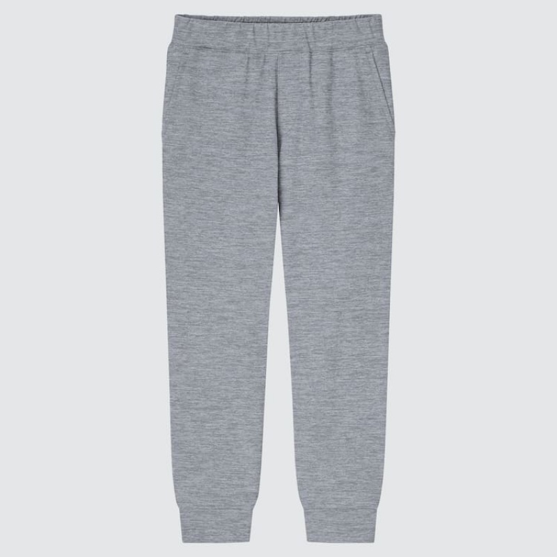 Kids\' Uniqlo Ultra Stretch Active Jogger Grey | JRUQ-12067