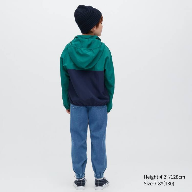 Kids' Uniqlo Ultra Stretch Denim Jeans Blue | MPFR-14803