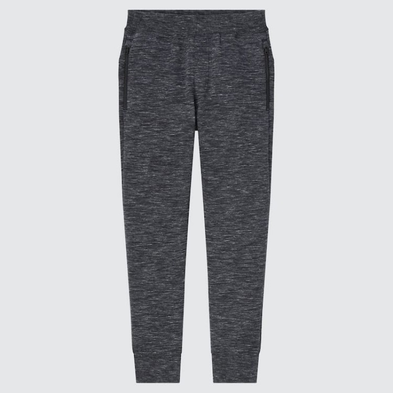 Kids\' Uniqlo Ultra Stretch Dry Jogger Dark Grey | SXZB-50736