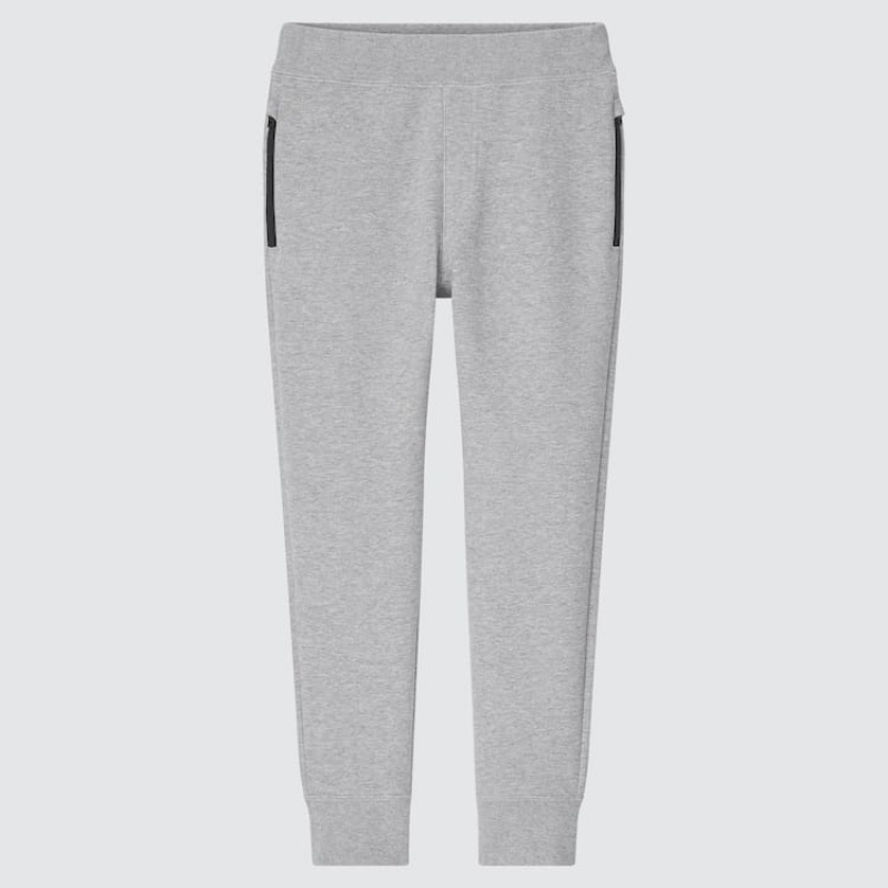 Kids\' Uniqlo Ultra Stretch Dry Jogger Grey | FCZX-40367