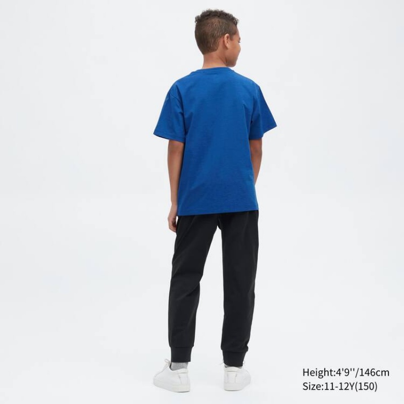 Kids' Uniqlo Ultra Stretch Dry-ex Active Jogger Black | SNWP-25704