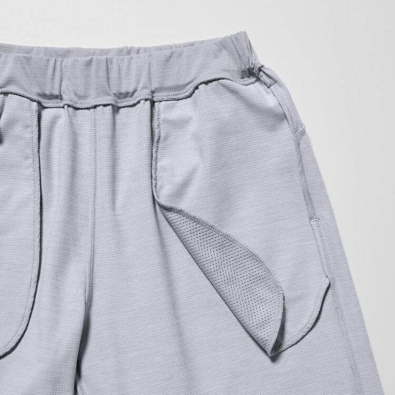 Kids' Uniqlo Ultra Stretch Dry-ex Shorts Light Grey | FSNP-03486