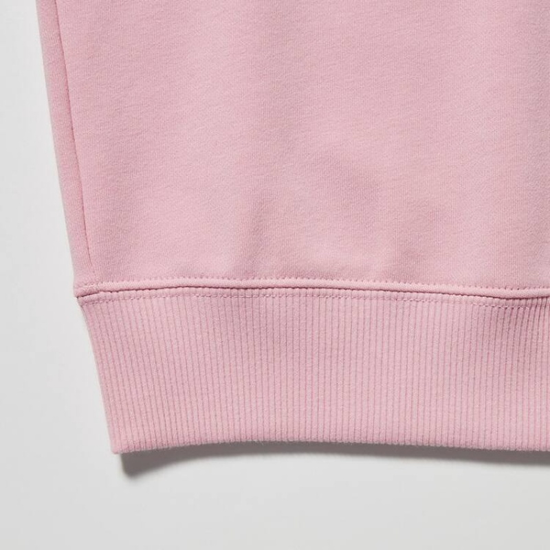 Kids' Uniqlo Ultra Stretch Sweatshirts Pink | MAJZ-39647