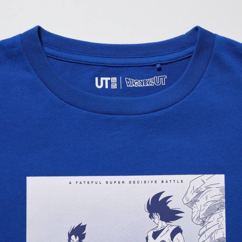 Kids' Uniqlo Ut Dragon Ball T Shirts Blue | XYRA-57891