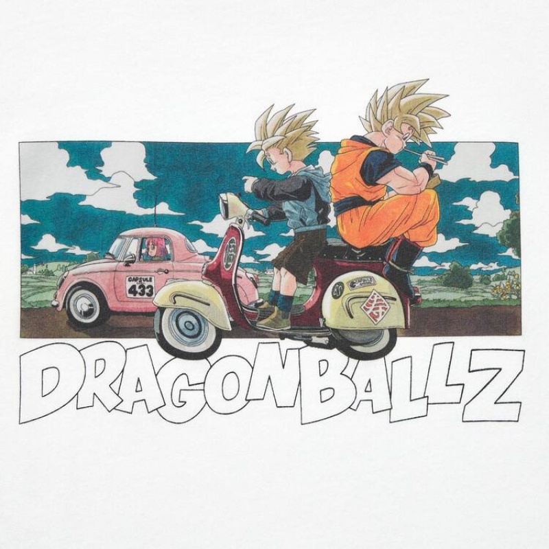 Kids' Uniqlo Ut Dragon Ball T Shirts White | ZHSO-63478