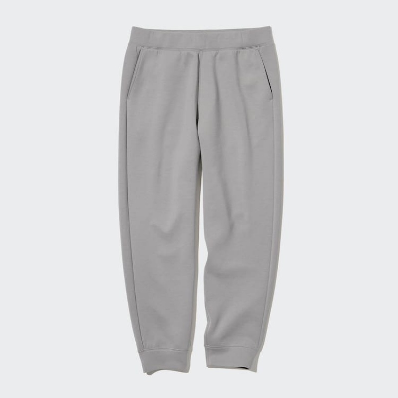 Men\'s Uniqlo Dry Stretch Jogger Grey | PWBU-98307