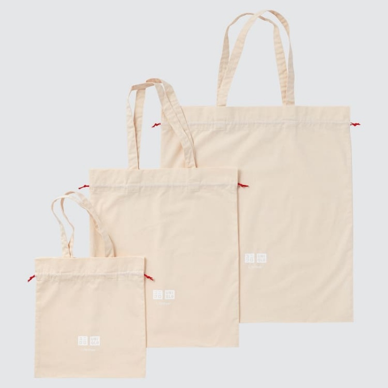 Men's Uniqlo Gift (2021 Season) Bags White | LUNB-04356