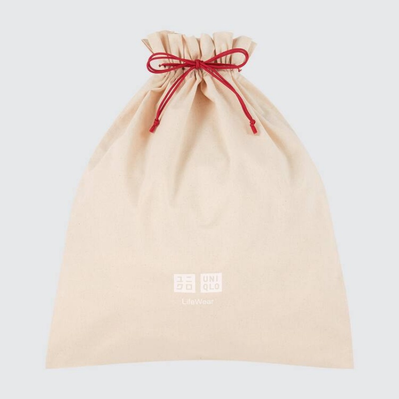 Men\'s Uniqlo Gift Bags White | FXMZ-08416