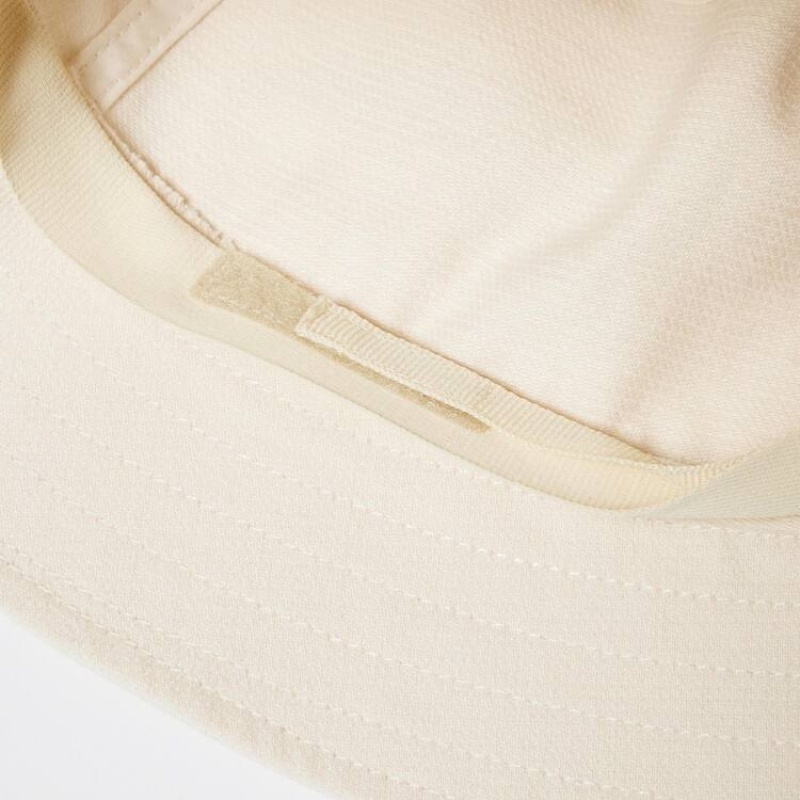 Men's Uniqlo Linen Blend Bucket Hats White | WALY-89135