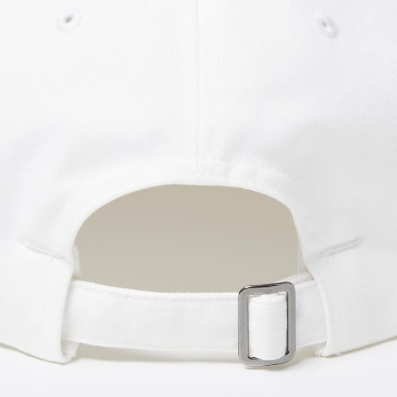 Men's Uniqlo The Message Ut (Cali Dewitt) Caps White | BXTV-04876